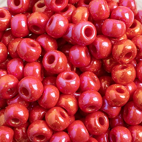 Czech Seed Beads 32/0 Opaque Rainbow