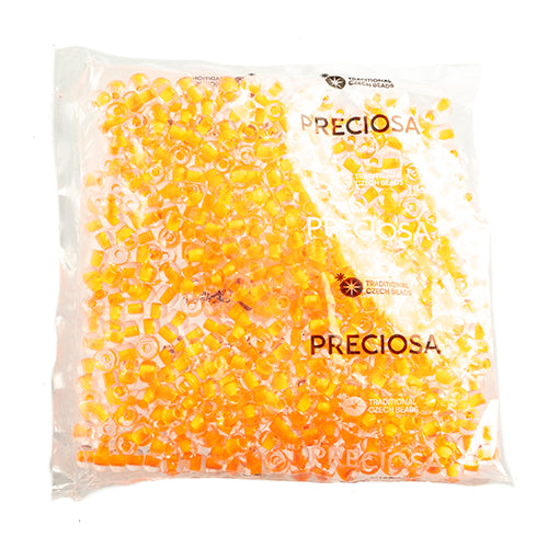 Czech Seed Beads 32/0 Crystal Color Lined 