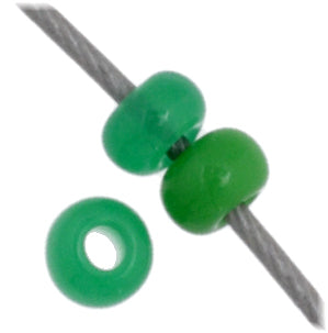 Czech Seed Beads 11/0 Opaque - Green Shades