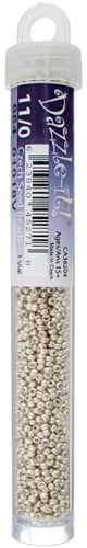 Czech Seed Beads 11/0 Metallic - Approx. 23g Vials