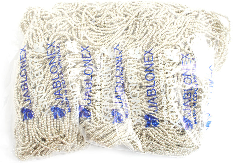 Czech Seed Beads 11/0 Metallic 