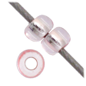 Czech Seed Beads 11/0 Crystal Silver Lined - 23g vials