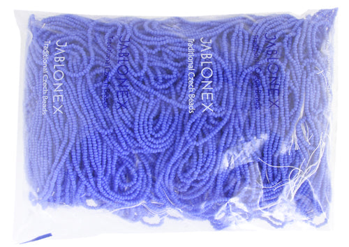 Czech Seed Beads 11/0 Opaque - Blue Shades