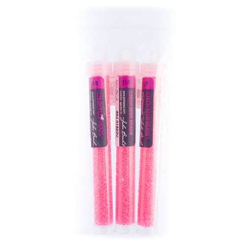 Czech Seed Beads 11/0 Color Lined - 23g vials