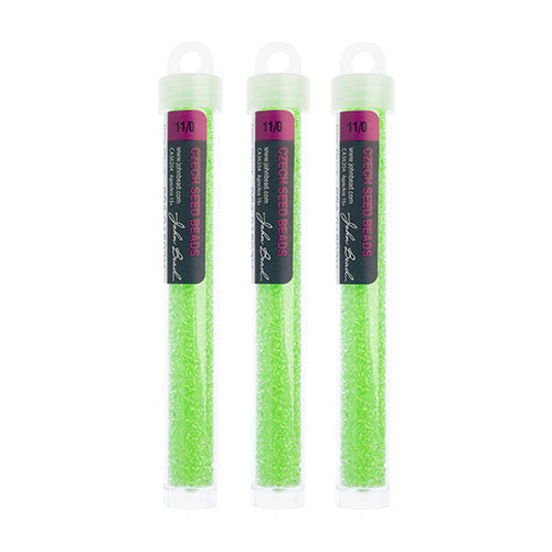 Czech Seed Beads 11/0 Color Lined - 23g vials