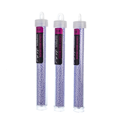 Czech Seed Beads 11/0 Opaque - Approx. 23g Vials