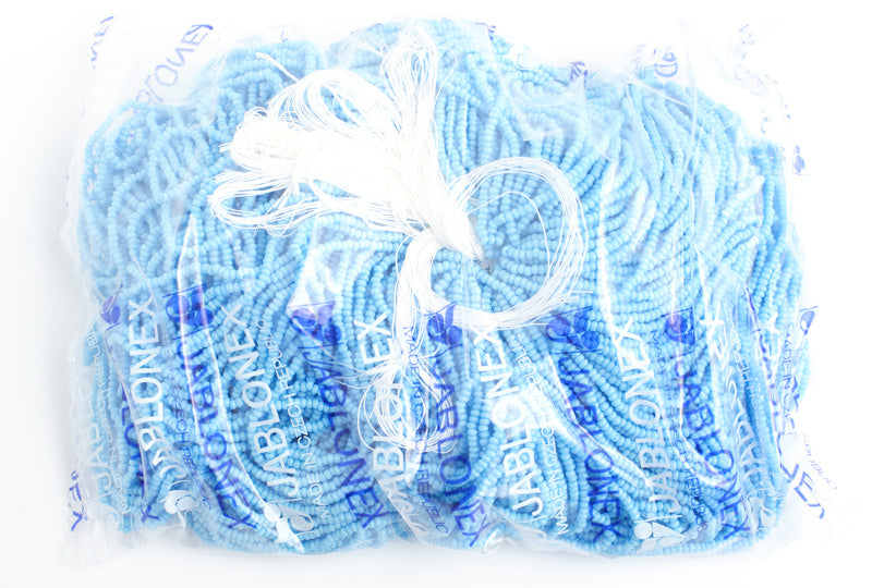 Czech Seed Beads 11/0 Opaque - Blue Shades