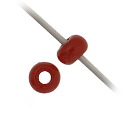 Czech Seed Beads 11/0 Opaque - Red/Orange Shades