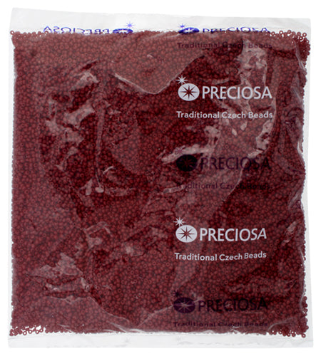 Czech Seed Beads 11/0 Opaque - Red/Orange Shades