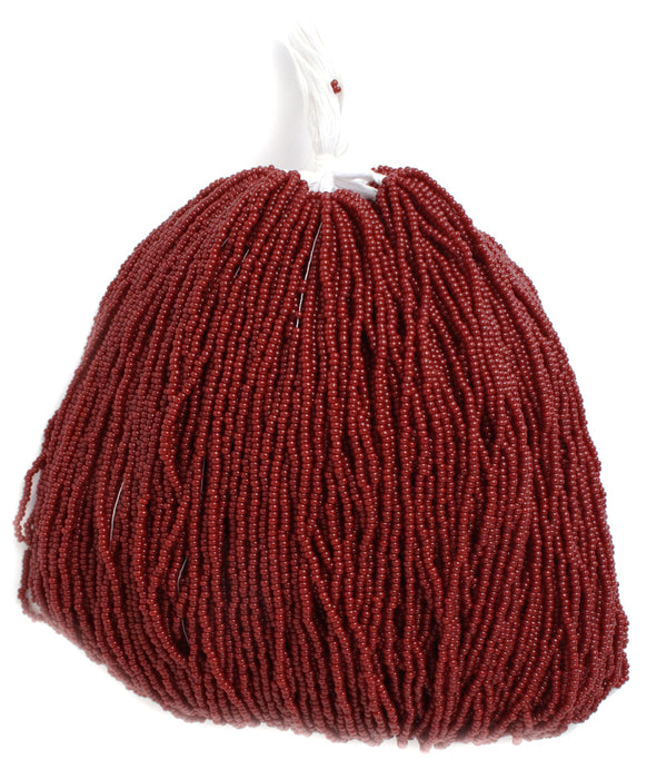 Czech Seed Beads 11/0 Opaque - Red/Orange Shades