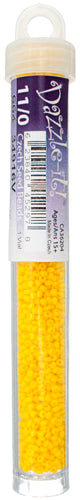 Czech Seed Beads 11/0 Opaque - Approx. 23g Vials