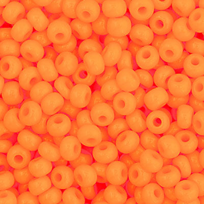 Czech Seed Beads 11/0 Opaque - Red/Orange Shades
