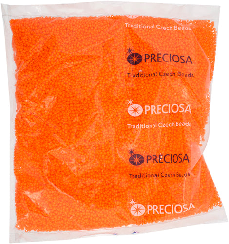 Czech Seed Beads 11/0 Opaque - Red/Orange Shades