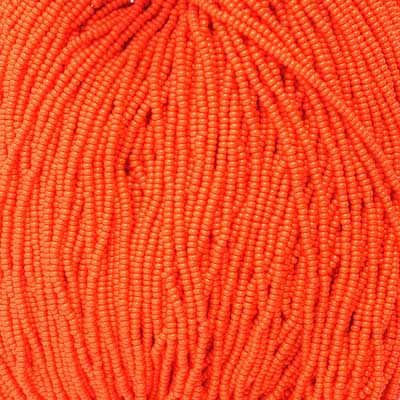 Czech Seed Beads 11/0 Opaque - Red/Orange Shades