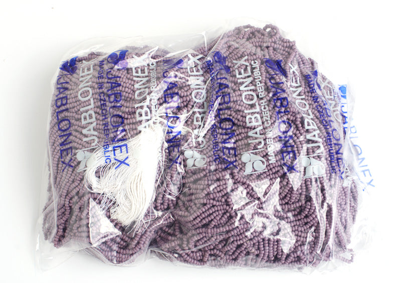 Czech Seed Beads 11/0 Opaque - Pink/Purple Shades