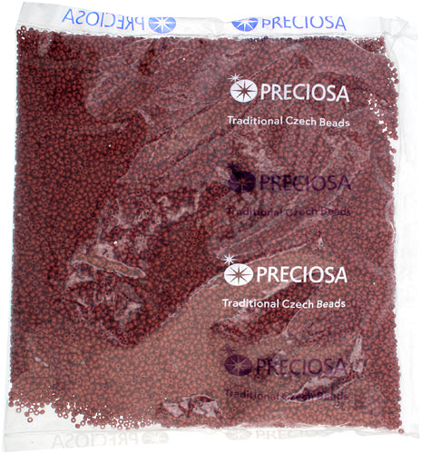 Czech Seed Beads 11/0 Opaque - Brown Shades