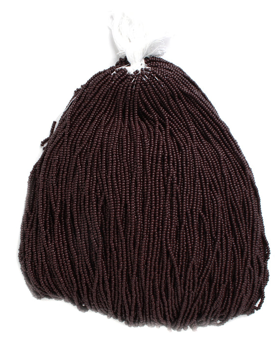 Czech Seed Beads 11/0 Opaque - Brown Shades