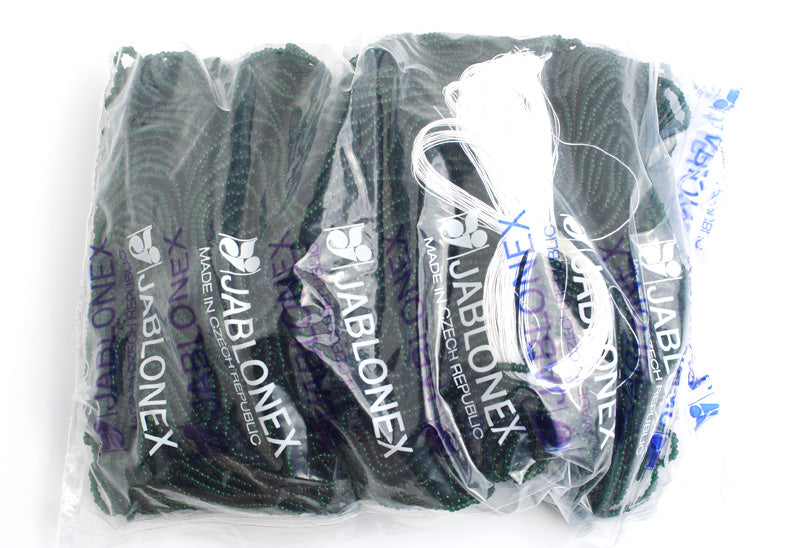 Czech Seed Beads 11/0 Transparent