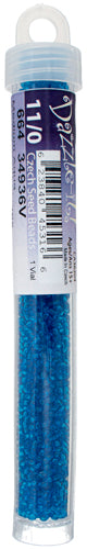 Czech Seed Beads 11/0 Transparent - Approx. 23g Vials