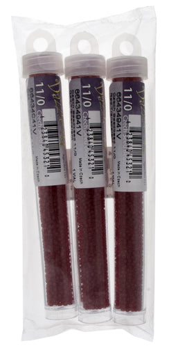 Czech Seed Beads 11/0 Transparent - Approx. 23g Vials