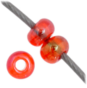 Czech Seed Beads 11/0 Transparent Aurora Borealis - 23g vials