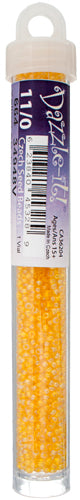Czech Seed Beads 11/0 Transparent Aurora Borealis - 23g vials