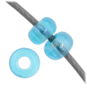 Czech Seed Beads 11/0 Transparent Aurora Borealis - 23g vials