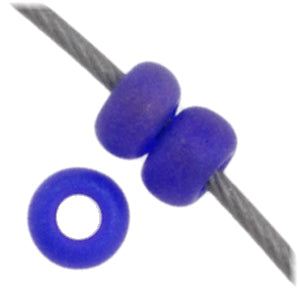 Czech Seed Beads 11/0 Transparent Aurora Borealis Matte - 23g vials