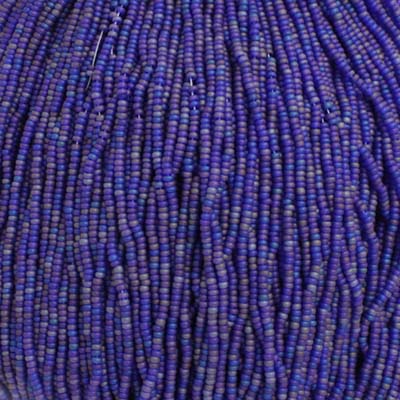 Czech Seed Beads 11/0 Transparent Aurora Borealis Matte