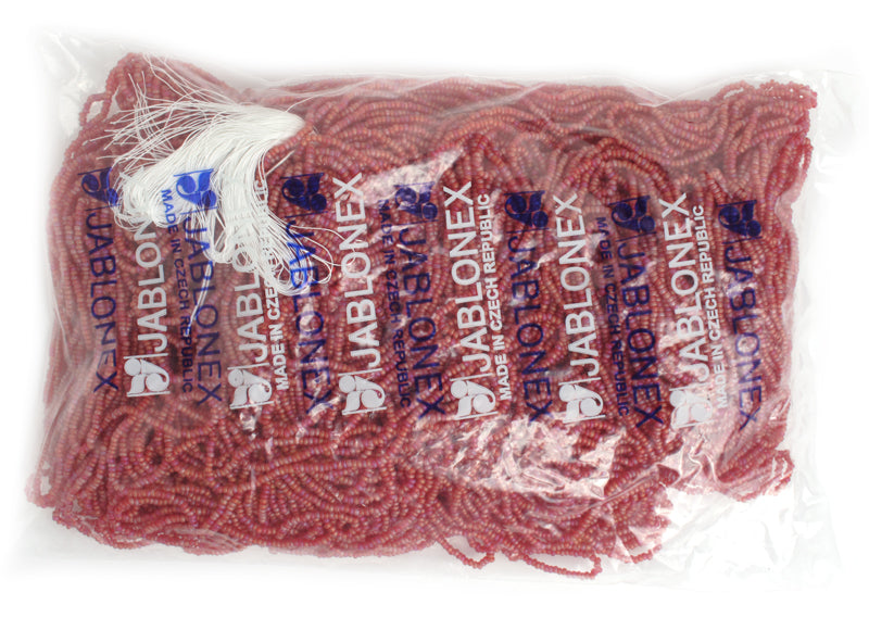 Czech Seed Beads 11/0 Transparent Aurora Borealis Matte