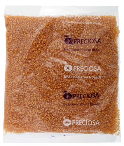 Czech Seed Beads 11/0 Transparent Aurora Borealis Matte