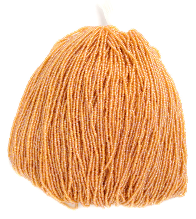 Czech Seed Beads 11/0 Transparent Aurora Borealis Matte