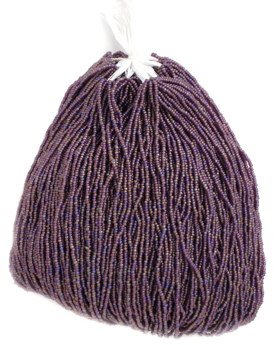 Czech Seed Beads 11/0 Transparent Aurora Borealis Matte