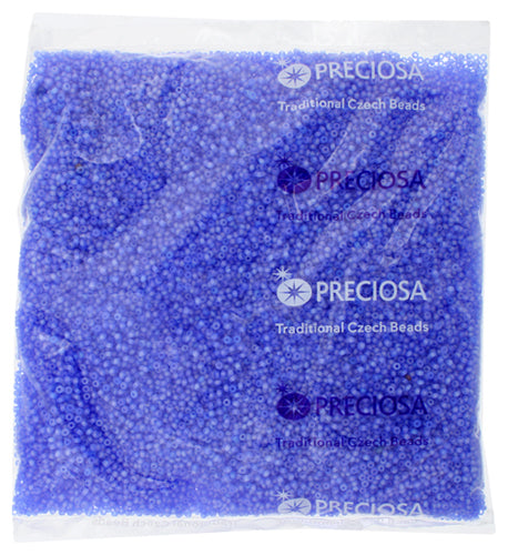Czech Seed Beads 11/0 Transparent Aurora Borealis Matte