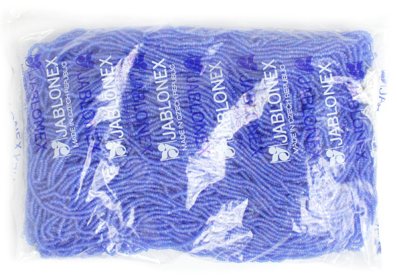 Czech Seed Beads 11/0 Transparent Aurora Borealis Matte