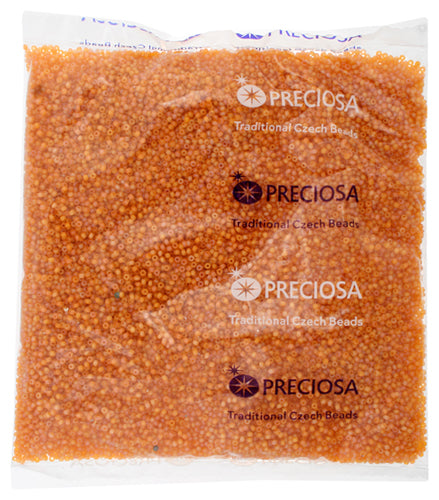 Czech Seed Beads 11/0 Transparent Aurora Borealis Matte