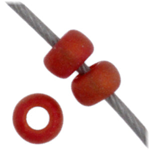 Czech Seed Beads 11/0 Transparent Aurora Borealis Matte