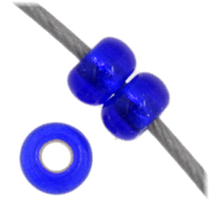 Czech Seed Beads 11/0 Crystal Silver Lined - 23g vials