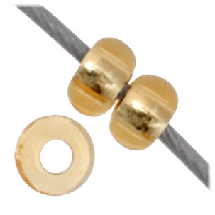 Czech Seed Beads 11/0 Crystal Silver Lined - 23g vials