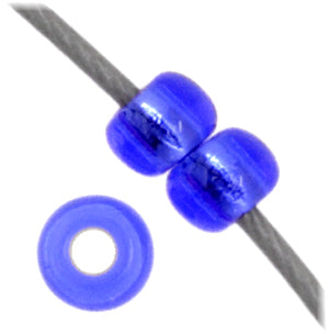 Czech Seed Beads 11/0 Crystal Silver Lined - 23g vials