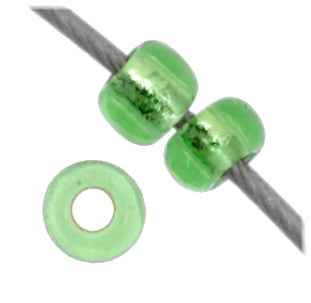 Czech Seed Beads 11/0 Crystal Silver Lined - 23g vials