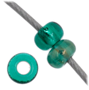 Czech Seed Beads 11/0 Crystal Silver Lined - 23g vials