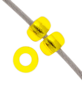 Czech Seed Beads 11/0 Crystal Silver Lined - 23g vials