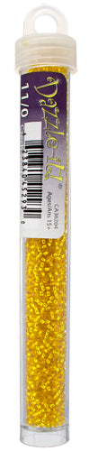 Czech Seed Beads 11/0 Crystal Silver Lined - 23g vials