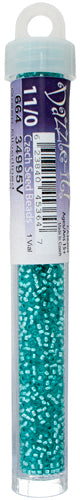 Czech Seed Beads 11/0 Crystal Silver Lined - 23g vials