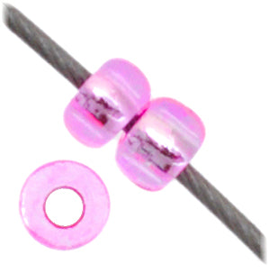 Czech Seed Beads 11/0 Crystal Silver Lined - 23g vials