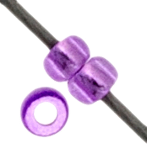 Czech Seed Beads 11/0 Crystal Silver Lined - 23g vials