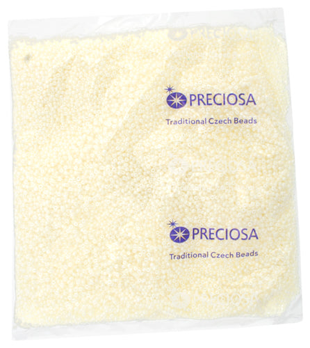 Czech Seed Beads 11/0 Opaque Pearl 