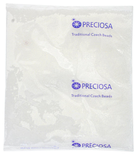 Czech Seed Beads 11/0 Opaque Pearl 