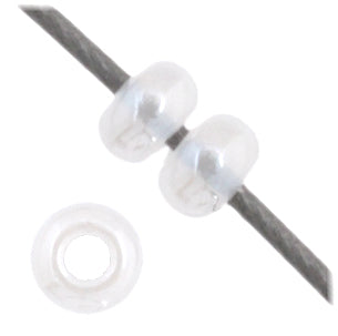 Czech Seed Beads 11/0 Opaque Pearl 